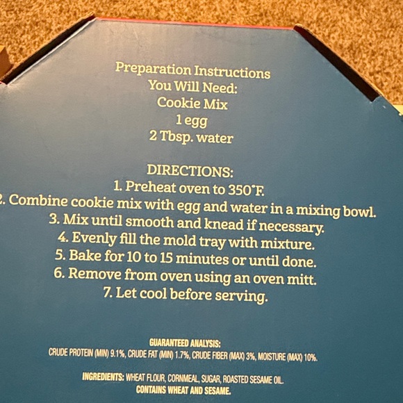 Vibrant Life Paw Print Cookie Kit - NWOT - Picture 5 of 6